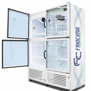 FCV-804 ENFRIADOR VERTICAL DE 4 PUERTAS DE CRISTAL TEMPLADO