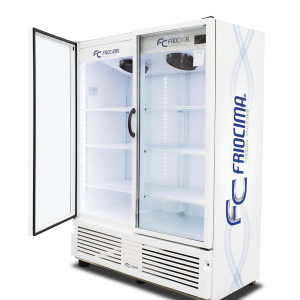 FVP-36-2 ENFRIADOR VERTICAL DE 2 PUERTAS DE CRISTAL TEMPLADO