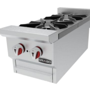 CG20 PARRILLA DE 2 QUEMADORES, DRAGO