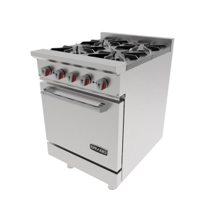 CG61 ESTUFA CON 6 QUEMADORES Y HORNO, DRAGO